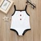 thumbnail image 4 of Gibobby Mameluco para niño Recién Nacido bebé niños niñas sólido mono ropa trajes(Blanco, 6-12 Meses), 4 of 4