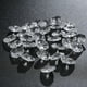 Agiferg 1 M DIY Mariage Décor Diamant Rideau Acrylique Cristal Perlé Rideau – image 2 sur 8