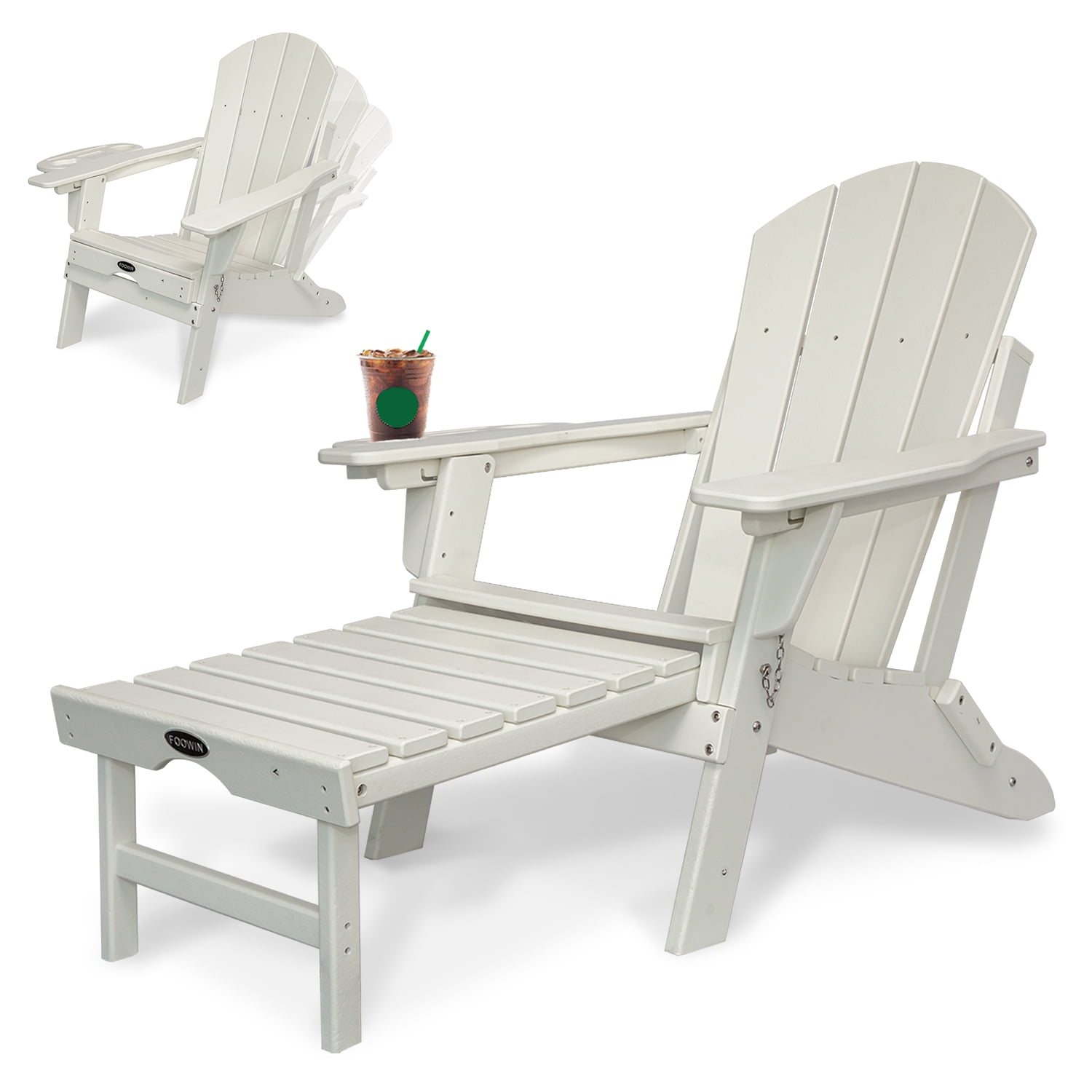 Adjustable Backrest Adirondack Chair,Folding Adirondack Chair with