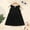 Black, variant on Herrnalise Toddler Kids Baby Girls Summer Cute Sleeveless Dress Solid Color Vest Dress