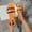 #0336-Orange, variant on Xucatan Womens Sandals Dressy, Metallic Accent Flat Shoes, Lightweight Comfortable Design for Spring Outdoor Wear Gift
