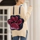 thumbnail image 4 of Mochila cruzada de gran capacidad con pata – Estampado animal adorable, correa ajustable, material resistente al agua, bolso de hombro ligero para viajar, regalo negro y elegante, 4 of 5