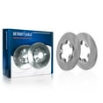 thumbnail image 4 of Detroit Axle - 8pc Brake Kit for Ford Transit-150 Transit-250 Transit-350, Disc Brake Rotors Ceramic Brake Pads Replacement : 12.13" inch Front and Rear Rotors, 4 of 7