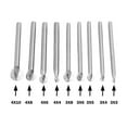 thumbnail image 6 of Wood Carving Drill Bit White Steel Engraving Bit Carbide Steel Root Milling Burr, 6 of 6