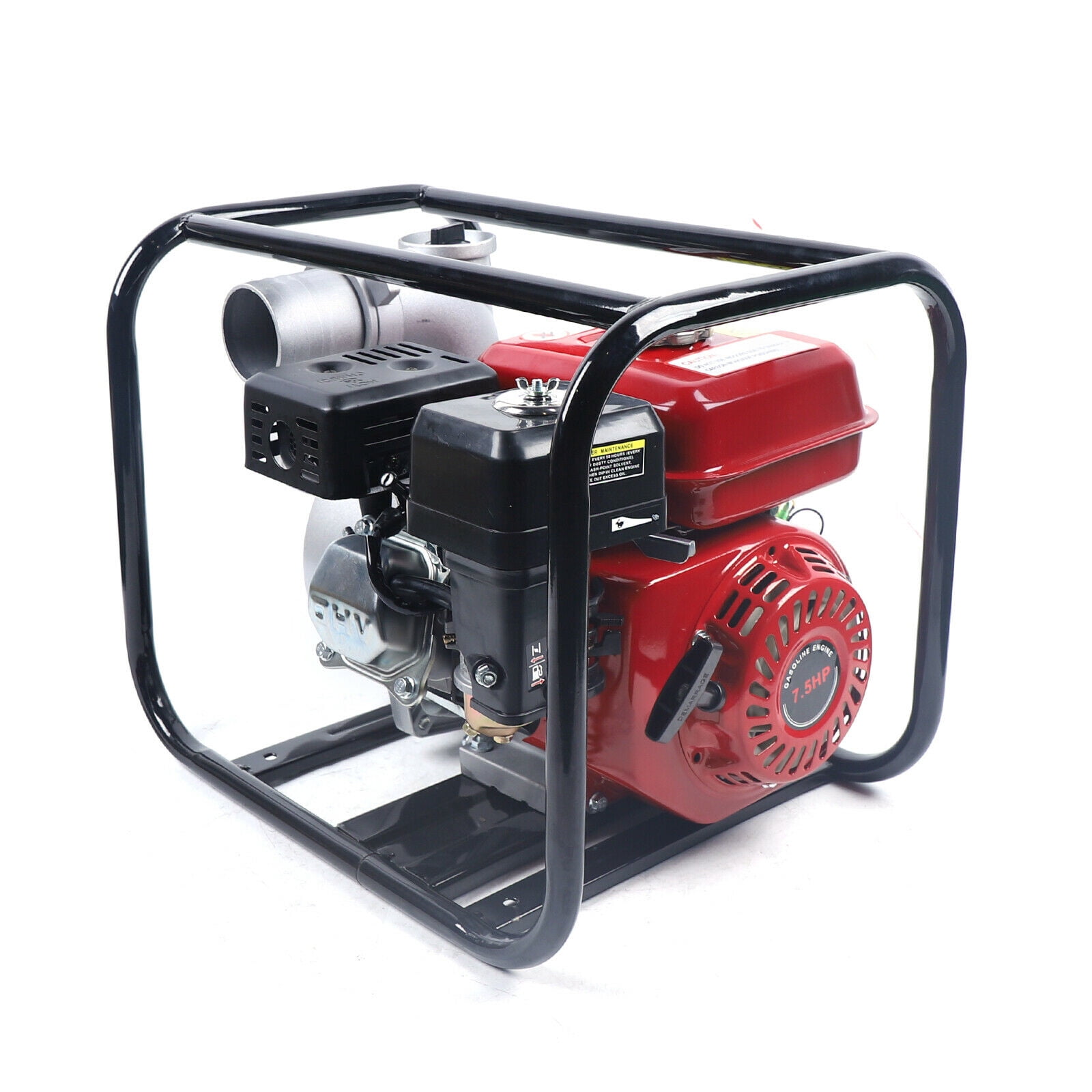 DENEST 3 inch Gas Water Semi Trash Pump High Pressure Garden Irrigation Pump 3000W 7.5HP
