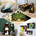 thumbnail image 5 of Efavormart Set of 3 Brown Rustic Wooden Crate Boxes, Nesting Crates Storage Decorative Boxes With Built-in Handles for Decorative Farmhouse Wooden Container Boxes for Storage, 5 of 11