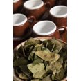 thumbnail image 2 of Kaveney, Wendy 17x24 Gold Ornate Wood Framed with Double Matting Museum Art Print Titled - Peru, Cuzco Bowl of coca leaves and tea cups, 2 of 4