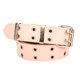 thumbnail image 1 of Minnieouse Cinturón de moda con cadena Punk para mujer, cinturón ajustable con ojal de doble/ única con cadena de ojal, cinturones decorativos, Cinturones rosado sin cadena, 1 of 6