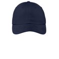 thumbnail image 3 of Port Authority Adult Unisex Regular Plain Cap Navy One Size Fits All, 3 of 4