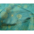 thumbnail image 5 of oneOone Silk Tabby Turquoise Green Fabric Abstracts Diy Clothing Quilting Fabric Print Fabric By Yard 42 Inch Wide, 5 of 6