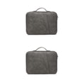 thumbnail image 1 of Inteprter Funda protectora universal para computadora portátil, bolso de mano, bolsa de transporte para computadora, Protector a prueba de Gris 12.9-13 pulgadas 2piezas, 1 of 6