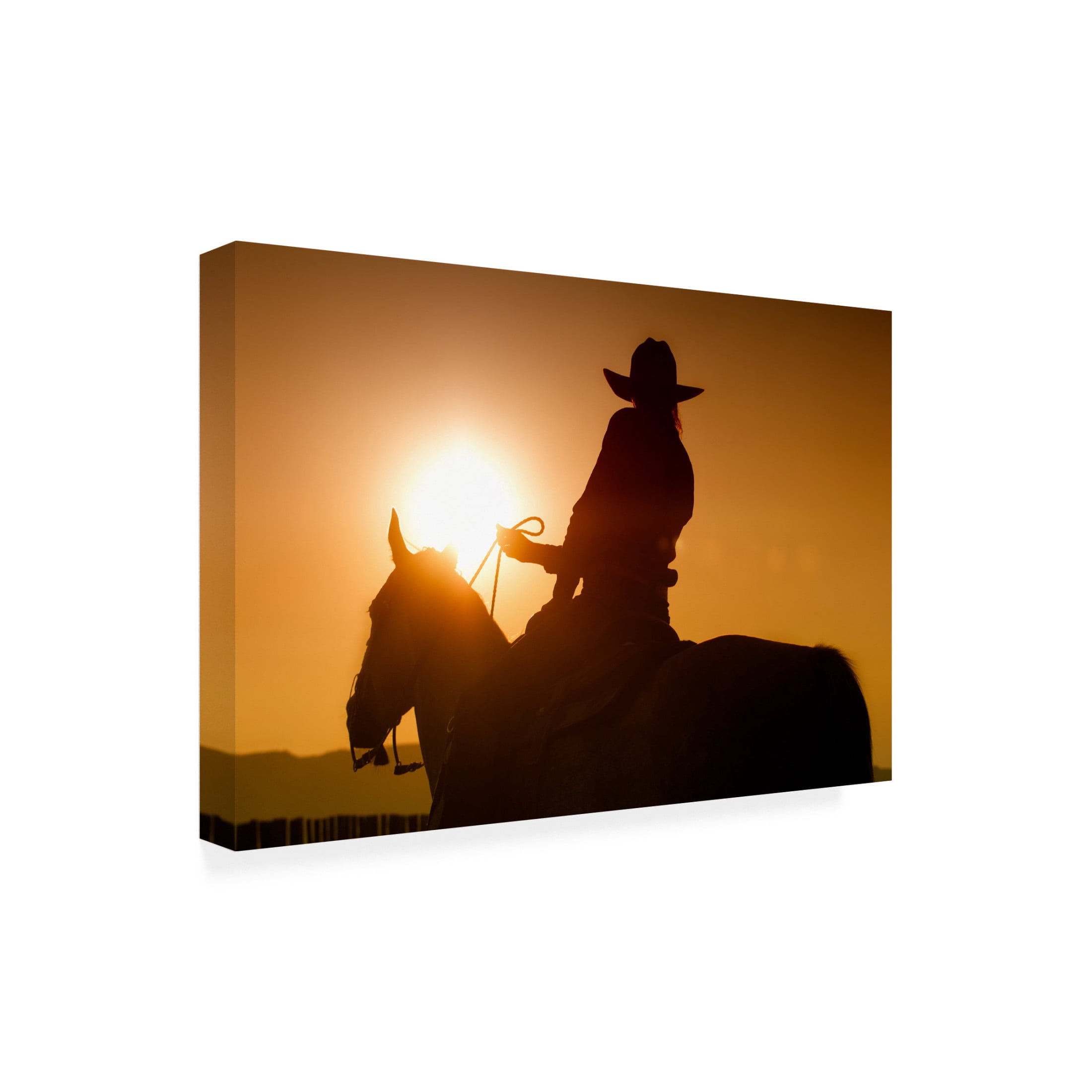 Canvas Wall Art - Lisa Dearing 'Last Run' Wall Art for Living Room, Bedroom, or Office Décor by Trademark Fine Art - 19 x 12 Inches