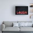 thumbnail image 2 of Trademark Fine Art Tim Mossholder Laugh In Neon Canvas Wall Art, 2 of 4