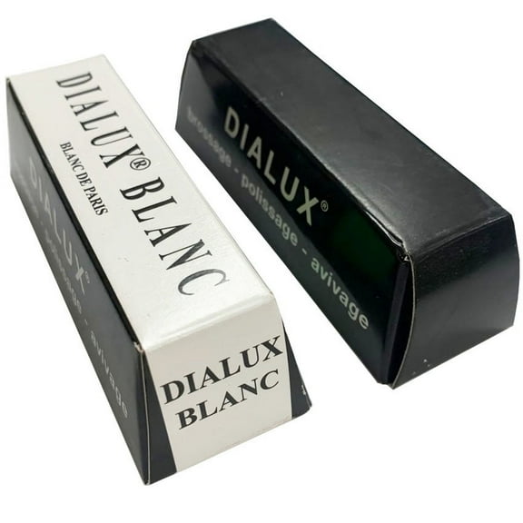 Jewelry Polish Dialux Black & White Polishing Compound For White & Silver Metals