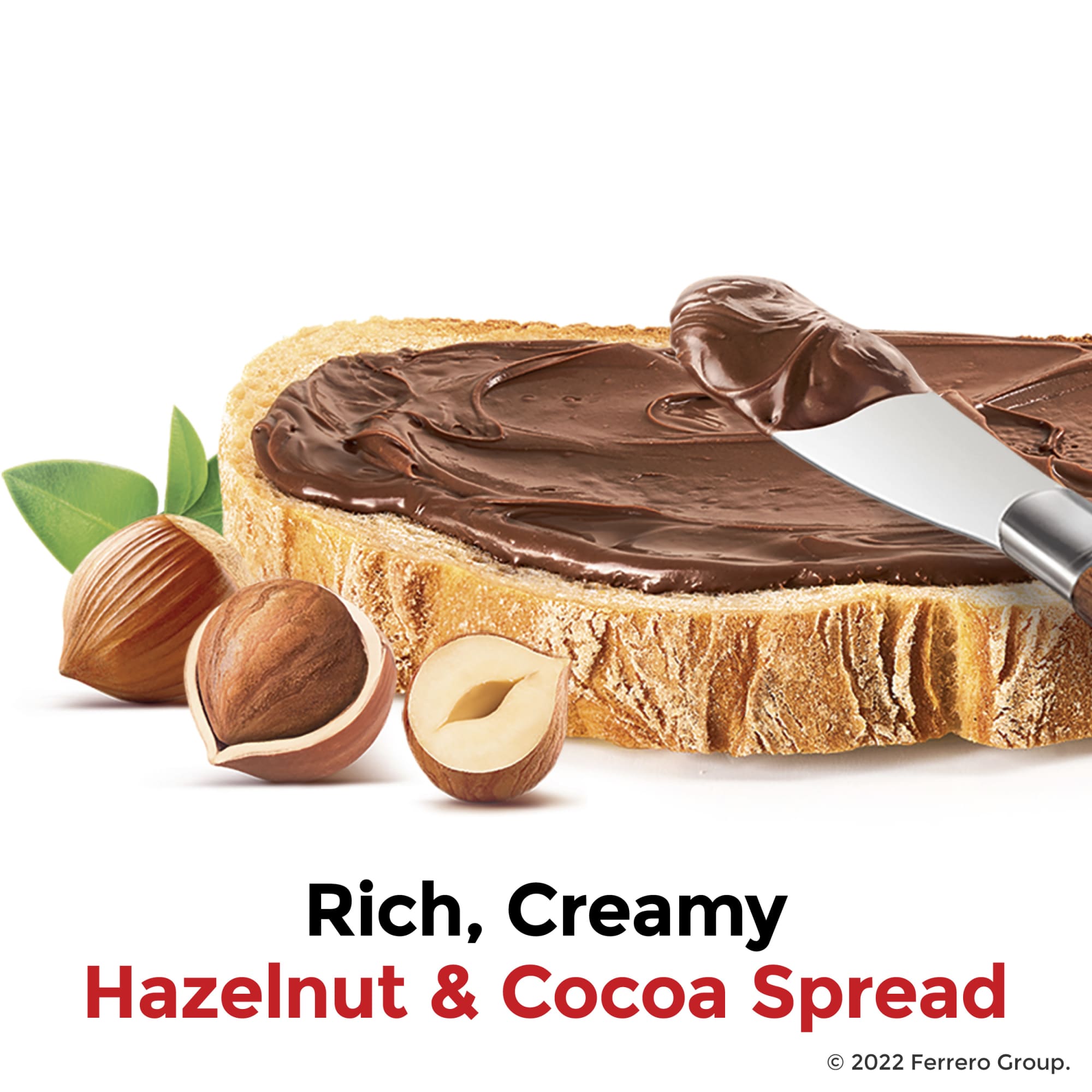 Nutella Hazelnut Spread with Cocoa for Breakfast, 26.5 oz Jar - image 3 of 10
