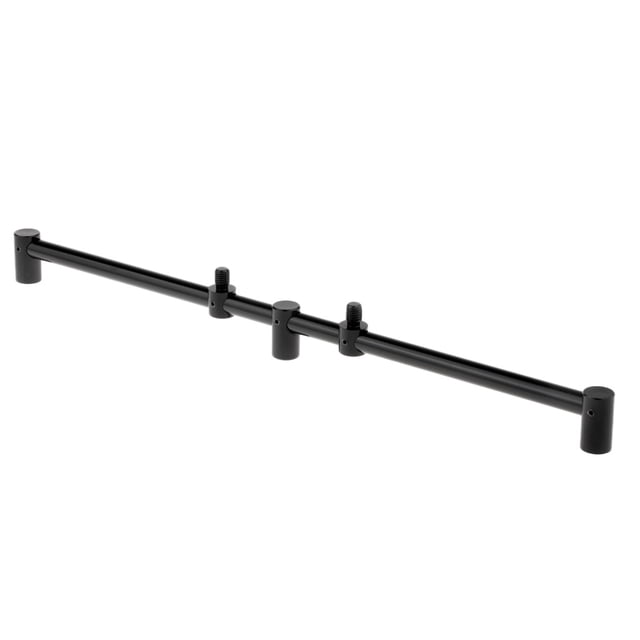 S SERENABLE Support de Canne à Pêche M3 / 8 Standard Vis Carpe Pêche Alliage d'Aluminium Noir