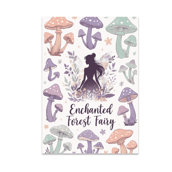 Enchanted Forest Fairy Art - Fairycore Aesthetic - 13x19 Poster Print