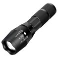thumbnail image 1 of Lampe de Poche Militaire Ultra Puissante XML-T6 Utilisable pour le Cyclisme Ou la Randonnée et 5 Modes, Y Compris le Flash Anti-Agression, la Conception Antichoc, 1 of 5