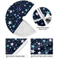 thumbnail image 2 of FMSHPON Galaxy Star Xmas Christmas Tree Skirt Stand Mat for Holiday Party Decoration Indoor Outdoor 48 inches, 2 of 6