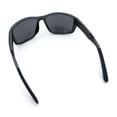 thumbnail image 6 of Choppers Wrap Sunglasses for Men UV400 Polycarbonate Lens Lightweight Sport Fit Durable Frame Driving Outdoor Eyewear Grey Metalic Frame - Black Lens, 6 of 7