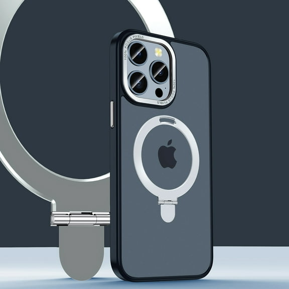 Allytech for iPhone 13 Pro Max Case with Magnetic Invisible Stand, Military Drop Protection Compatible with MagSafe Shockproof Slim Thin Protective Case for iPhone 13 Pro Max 6.7" 2021, Silver