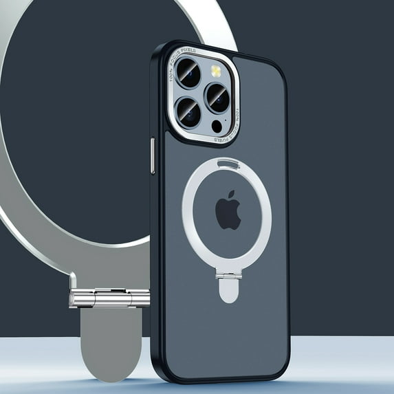 Allytech for iPhone 13 Pro Case with Magnetic Invisible Stand, Military Drop Protection Compatible with MagSafe Shockproof Slim Thin Protective Case for iPhone 13 Pro 6.1" 2021, Silver