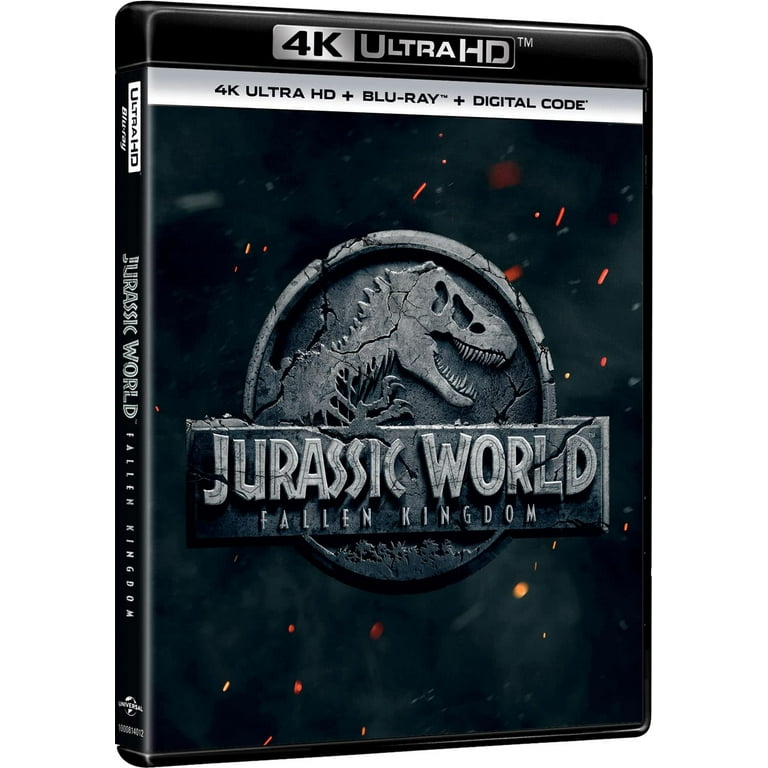 Jurassic World Fallen Kingdom 4K Ultra HD Blu ray Digital UHD Walmart