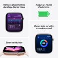 thumbnail image 3 of Apple Watch Series 11 GPS 42mm Silver Aluminium Case with Purple Fog Sport Band - S/M, 3 of 5