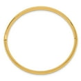 thumbnail image 2 of 14k Yellow Gold Bracelet Bangle 5 mm 6 in 3/16 Polished Hinged Baby, 2 of 4
