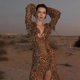 thumbnail image 5 of Vestido con volantes de leopardo para mujer, traje Sexy con encaje y escote en V, manga larga, ajustado, para fiesta y Club, primavera y verano, 5 of 5