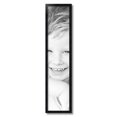 thumbnail image 2 of ArtToFrames 7" x 32" Satin Black Tall Picture Frame, 7x32 inch Black Wood Poster Frame (WOM-1852), 2 of 8