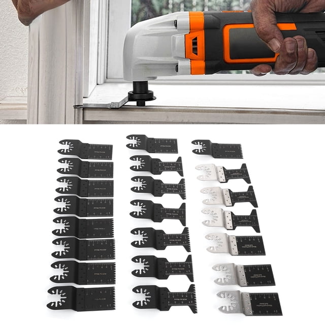Oscillating Saw Blade, Multiple Sizes Accurate Quick Release Blades Durable For Wood For Plastic