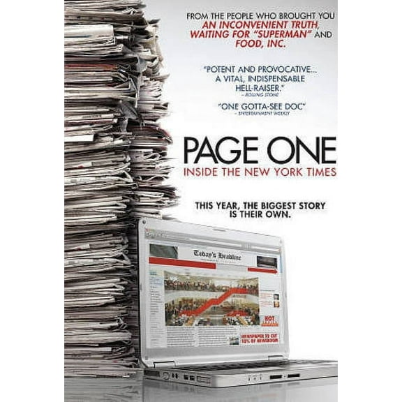 PAGE ONE - Inside The New York Times (DVD)