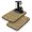 White-129, variant on 2 Pack Zen Meditation Coffee Mat Set - Mystic Ethnic Design, Durable & Absorbent Countertop Protector