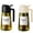 Black & White, variant on KORALAKIRI 2 in 1 Oil Sprayer for Cooking, 16oz/470ml Glass Food-grade Olive Oil Spray Bottle Dispenser Mister Spritzer with Pourer for Kitchen, Salad, Frying, BBQ (Black & Green)