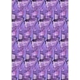 thumbnail image 1 of Ahgly Company Machine Washable Indoor Rectangle Transitional Bright Lilac Purple Area Rugs, 3' x 5', 1 of 7