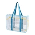 thumbnail image 4 of KIHOUT Women's PVC Clear Beach Tote Bag Waterproof Sandproof Large Versatile Beach Bag, 4 of 8
