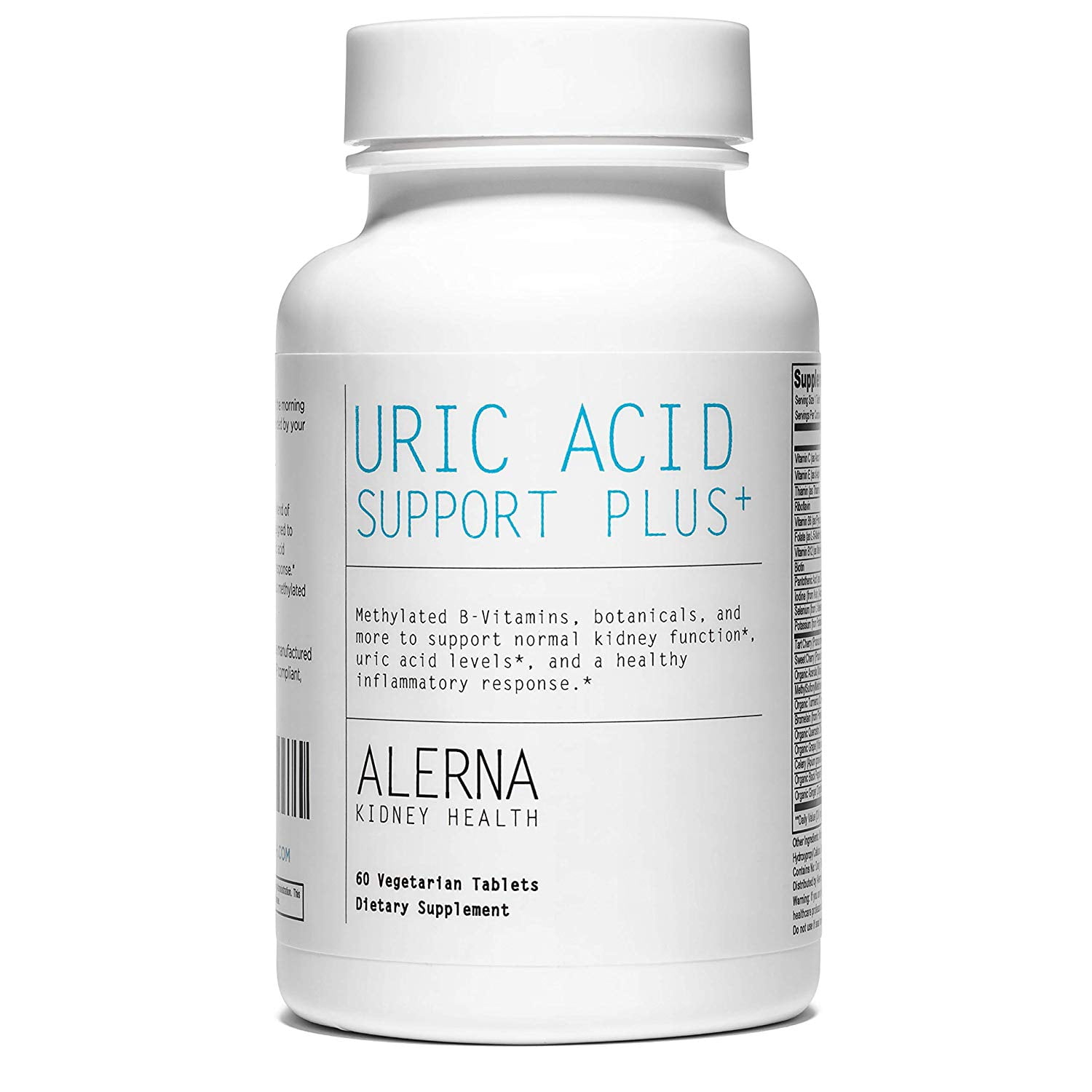Alerna Kidney Health Uric Acid Support Plus⁺ with Methylated B