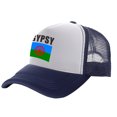 thumbnail image 1 of Rom Gypsy Romani Trucker Caps Men Country Flag Hat Baseball Cap Cool Summer Unisex Mesh Net Caps As Picture, 1 of 6
