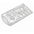 thumbnail image 1 of Multifunctional Fishing Hook Card DIY Camping Survival Tool Card Fishing Card, 1 of 5