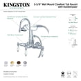 thumbnail image 2 of Kingston Brass CC9T8 3-38" Wall Tub Filler,w/Hand s CC9T8, 2 of 2