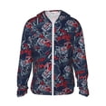 thumbnail image 1 of Fotbe Cool Red Off-Road Vehicle Chaqueta con Protección Solar UPF 50+ para Hombre y Mujer, Camisa con Capucha y Bolsillos-Medium, 1 of 7