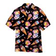 thumbnail image 3 of Camisa hawaiana 2024 para hombre, camiseta de verano con helado, estampados de playa, camisa de manga corta, tops casuales, diseño original, ropa para hombre, 3 of 5