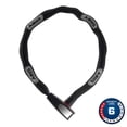 thumbnail image 1 of Abus, 6806K Catena, Chain Lock, Key, 6mm, 110cm, 3.6', Black, 1 of 2