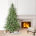 thumbnail image 3 of 7.5' Pre-Lit Miracle Shape Alberta Spruce Artificial Christmas Tree, 3 of 4