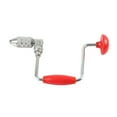 thumbnail image 3 of Almencla Swing Bit Brace 12" Comfortable Anti Slip Handle Woodworking Hole Punch Tool Red, 3 of 8
