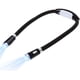 thumbnail image 1 of Lámpara de lectura LED manos libres que cuelga alrededor del cuello 4 perlas de lámpara LED 4 modos de velocidad Puedes leer en la cama o en el auto (negro) oso de fresa Electrónica, 1 of 5