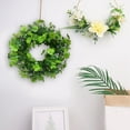 thumbnail image 6 of CQCYD St Patricks Day Wreath, Artificial Green Four Leaf Shamrock Wreath 12 Inch Hanging Door Wall Window Decoration For Home Indoor Outdoor Spring Decor, 6 of 6