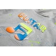 thumbnail image 6 of Hpapadks Boys Sweatshirts Colorful Letter Print Casual Cotton Long Sleeve Hooded Hoodies with Pocket Boys Hoodie Grey 5-6 Years, 6 of 6