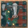 thumbnail image 3 of Epic Art 'Festive Cow' by Pam Britton, Acrylic Glass Wall Art, 36"x36", 3 of 7